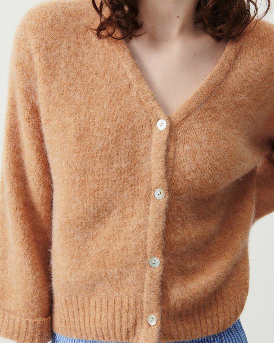 Women American Vintage Sweaters & Cardigans | Cardigan East|Macadamia