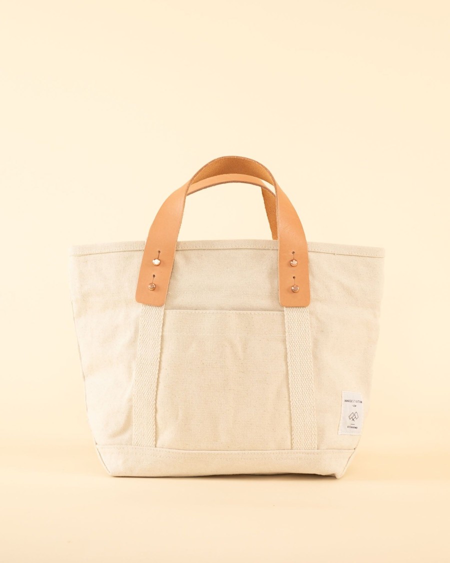 Accessories Immodest Cotton Totes | Lunch Tote In Natural|Natural