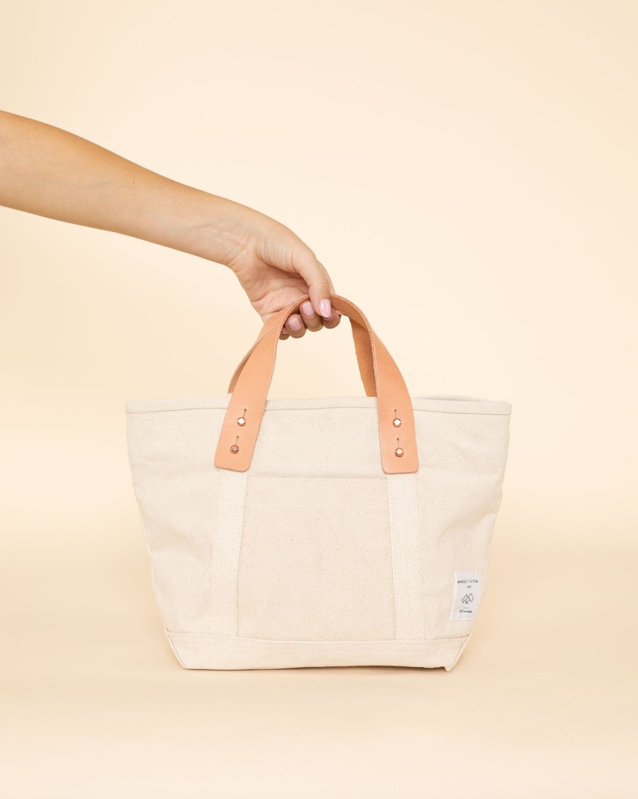 Accessories Immodest Cotton Totes | Lunch Tote In Natural|Natural