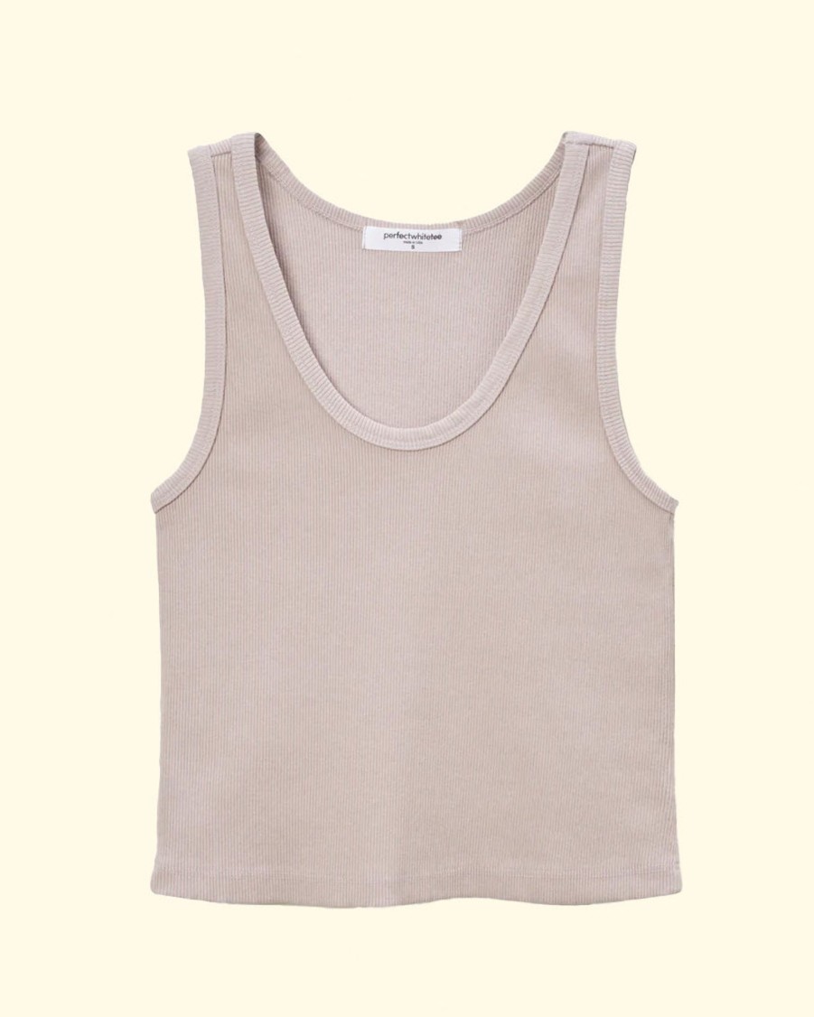 Women Perfectwhitetee Tanks & Camis | Blondie Tank|Brushed Lilac