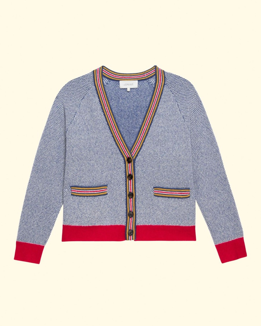 Women The Great Jackets | The Varsity Cardigan|Coastline