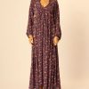 Women Natalie Martin Midis | Fiore Maxi|Fleur Aubergine