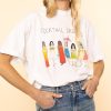 Women Unfortunate Portrait T-Shirts | Cocktail Dresses Boyfriend Tee