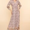 Women Natalie Martin Maxis | Kate L/S Dress|Petite Fleur Rose