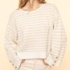 Women allude Sweaters | Boatneck Sweater|Fleur De Sel Beach