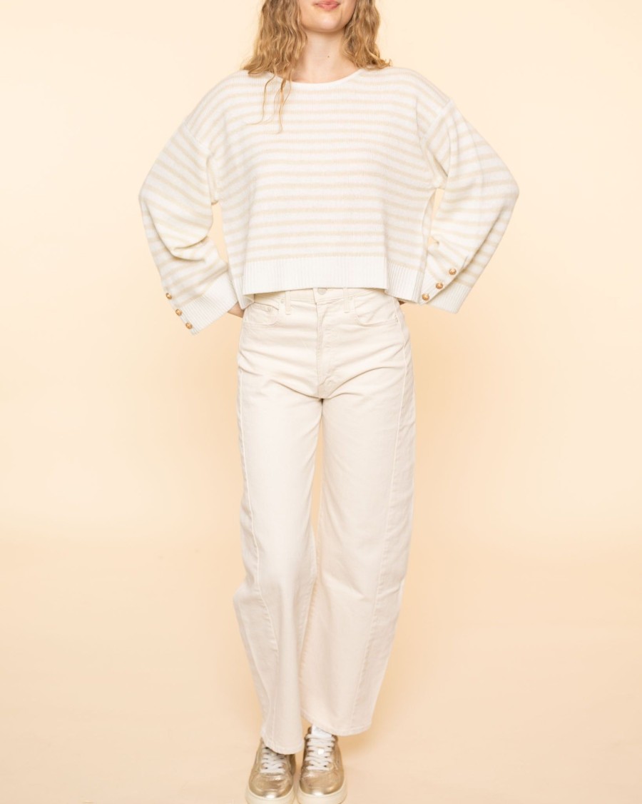 Women allude Sweaters | Boatneck Sweater|Fleur De Sel Beach