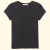 Women Perfectwhitetee T-Shirts | Sheryl Baby Tee|Vintage Black