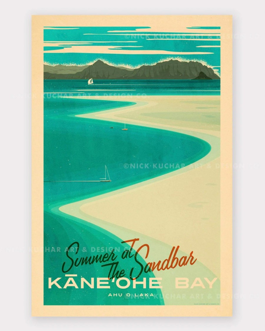 Home & Living Nick Kuchar | Kaneohe Bay Sandbar