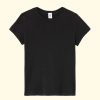 Women RE/DONE T-Shirts | 60S Slim Tee|Black