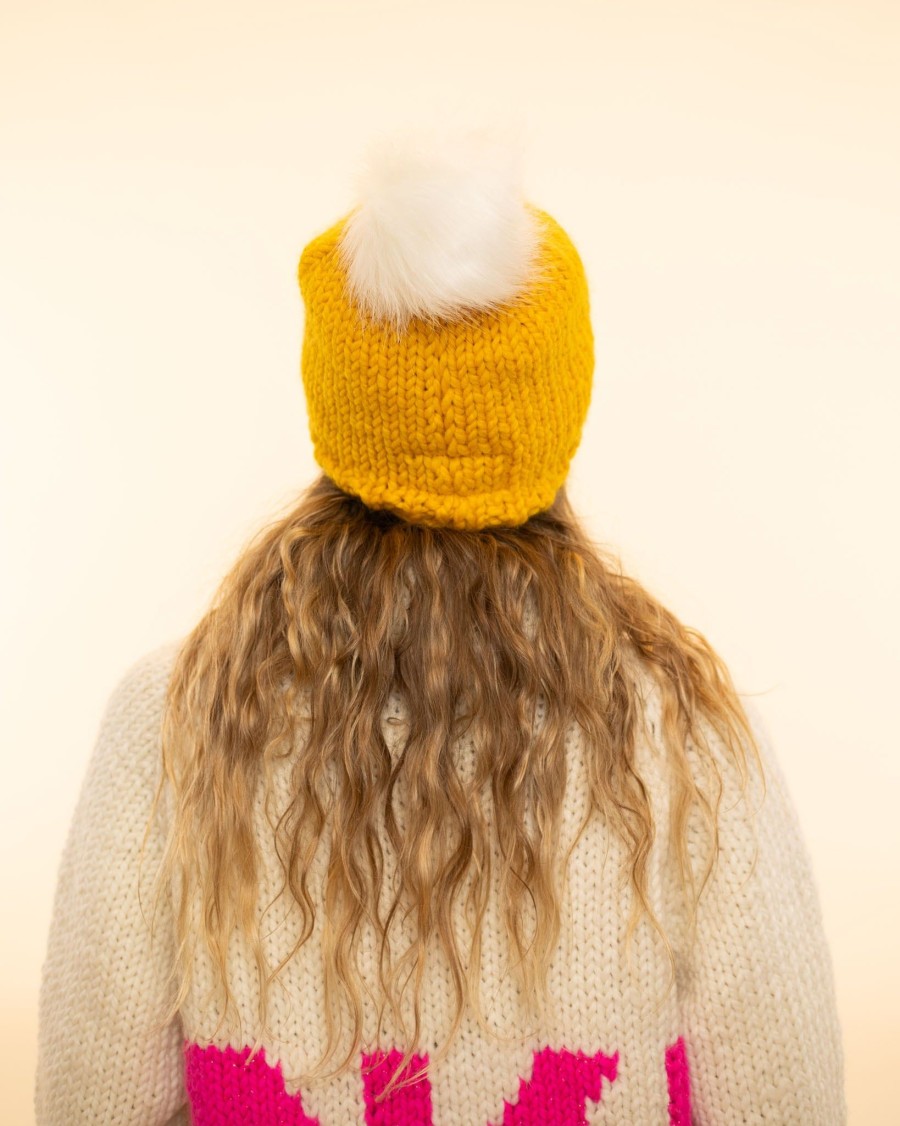 Accessories Gogo sweaters Beanies | Heart Toque|So Golden/Snow