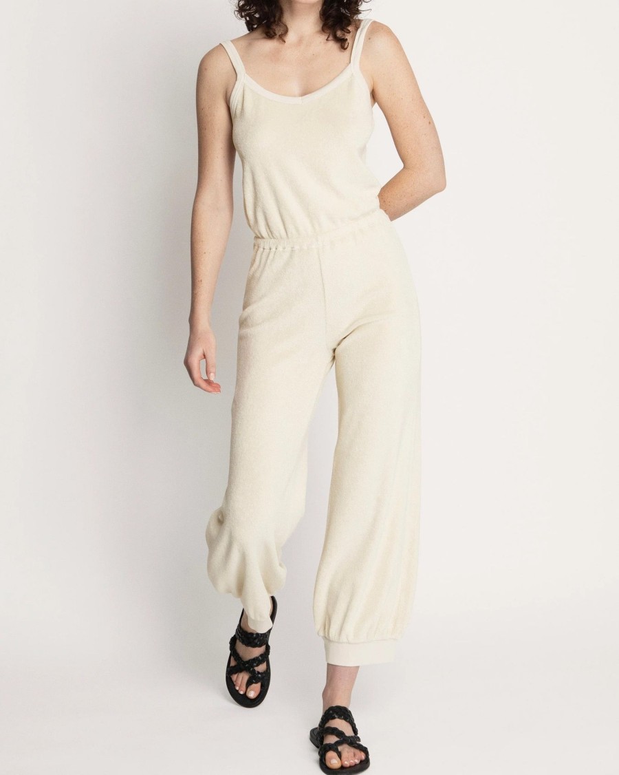 Women Suzie Kondi Rompers & Jumpsuits | Giorgi Tank Jumpsuit|Natural