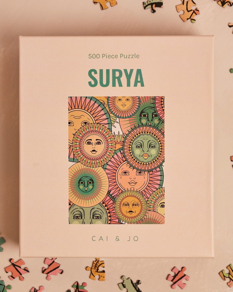 Home & Living Cai & Jo | Surya 500 Piece Jigsaw Puzzle