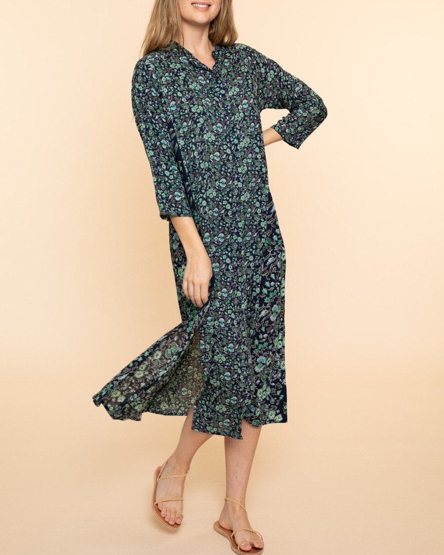 Women Natalie Martin Midis | Isobel Dress|Petite Fleur Marine