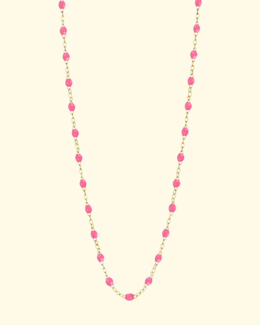 Accessories Gigi Clozeau Necklaces | Classic Gigi Necklace|Pink