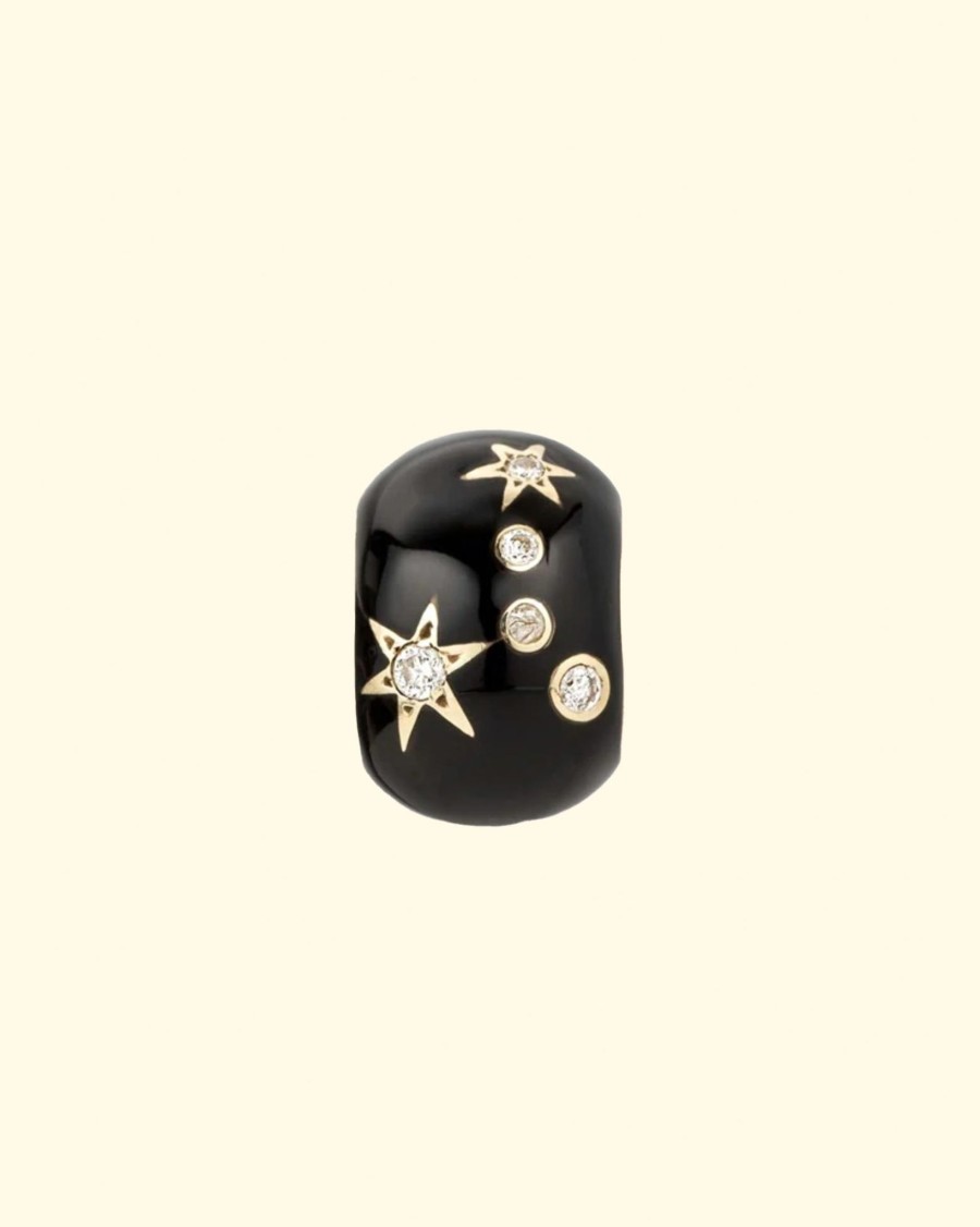 Accessories Adina Reyter Charms | Zodiac Ceramic + Diamond Cancer Big Bead