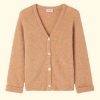 Women American Vintage Sweaters | Cardigan East|Macadamia