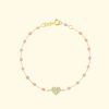 Accessories Gigi Clozeau Bracelets | Classic In Love Diamond Bracelet|Blush