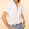 Women Xirena Blouses | Channing Shirt|White