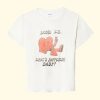 Women RE/DONE T-Shirts | Classic Tee What'S Happening|Vintage White