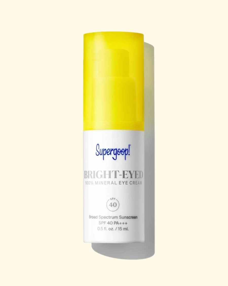 Accessories Supergoop Spf | Bright-Eyed 100% Mineral Eye Cream Spf 40|0.5Fl Oz.