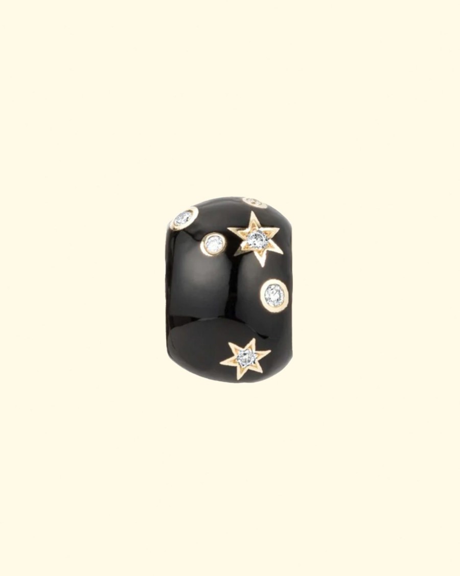 Accessories Adina Reyter Charms | Zodiac Ceramic + Diamond Virgo Big Bead