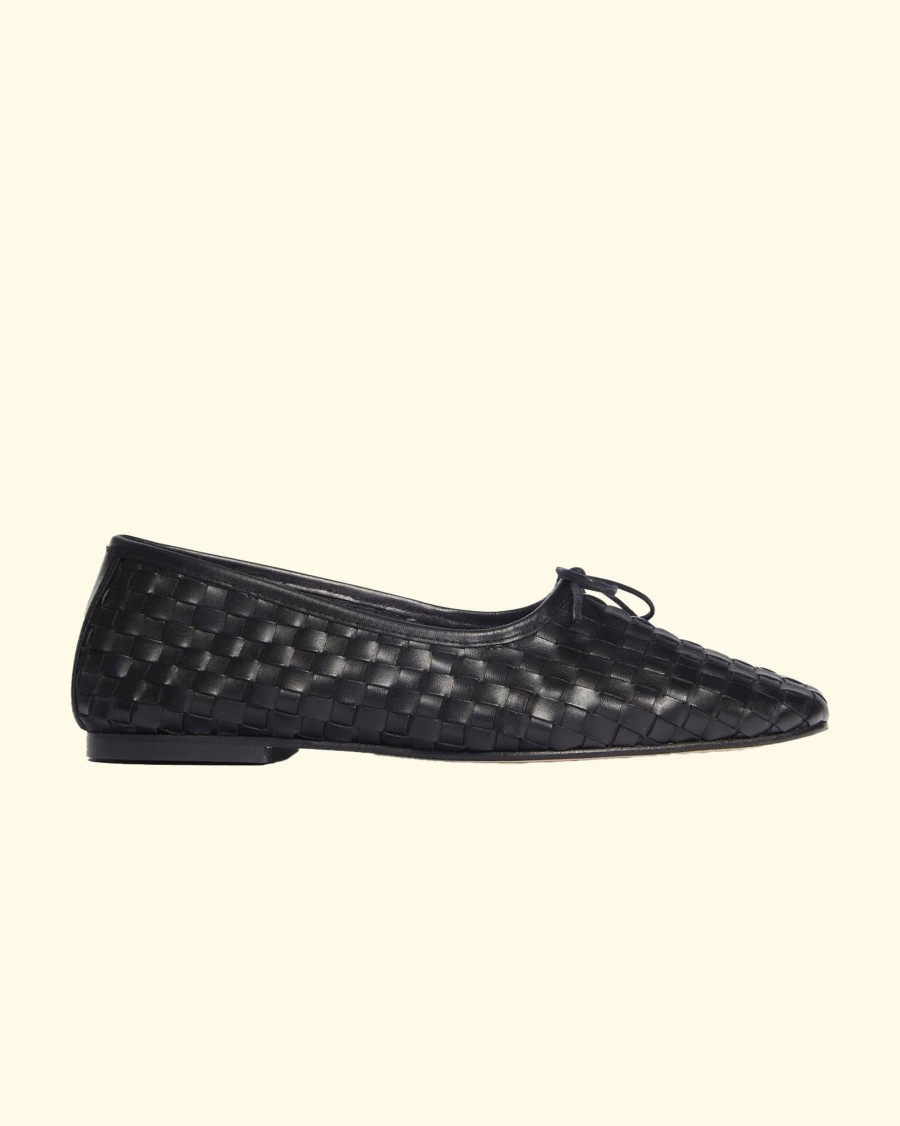 Women Fréda Salvador Heels | Jada|Black Closed Woven Calf