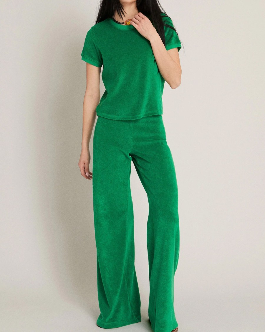 Women Suzie Kondi Sweatpants | Zephyra Flare Pants|Clover