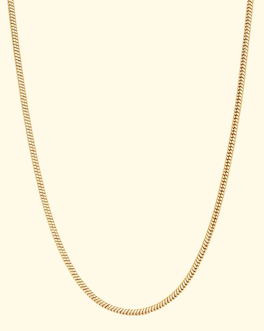 Accessories Eight Five One Necklaces | Layla Chain Necklace|Gold