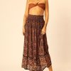 Women Natalie Martin Skirts | Bella Skirt|Fleur Noire