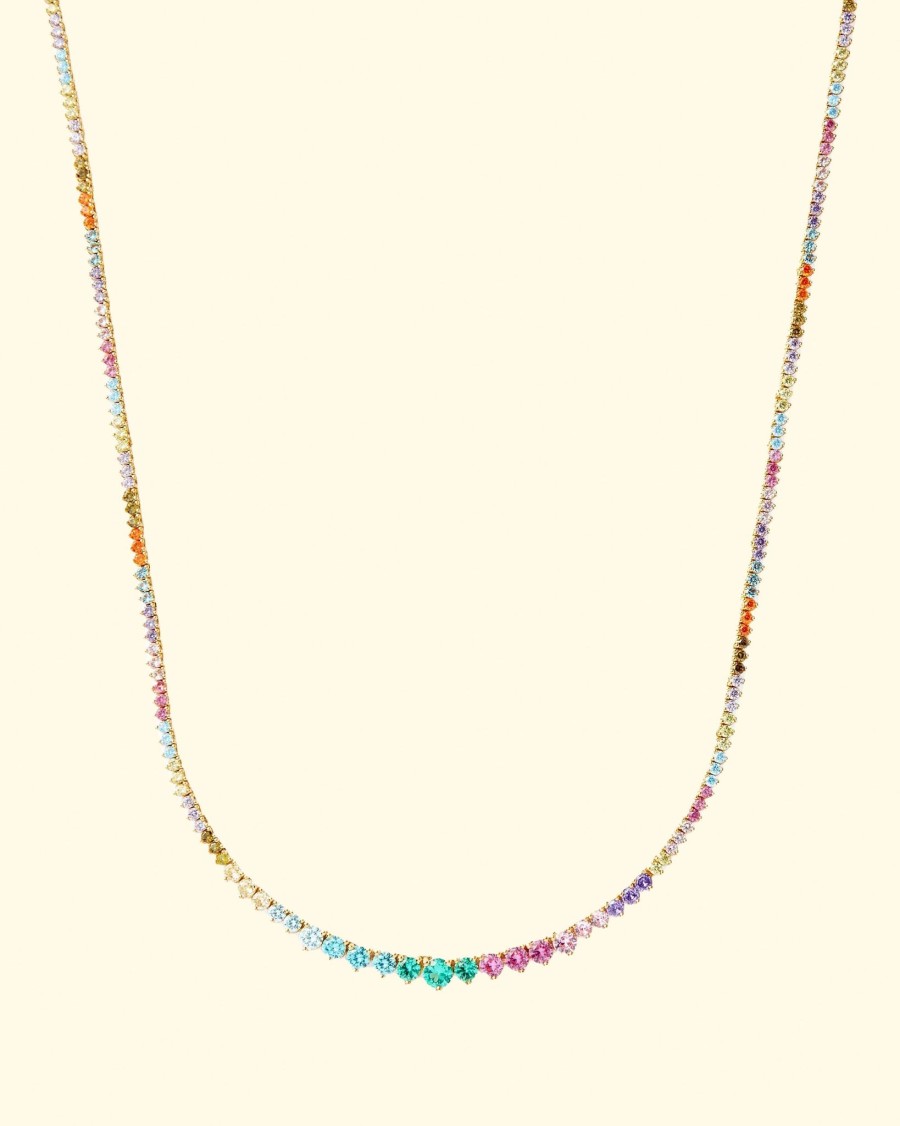 Accessories Crystal Haze Necklaces | Tiara Necklace|Rainbow