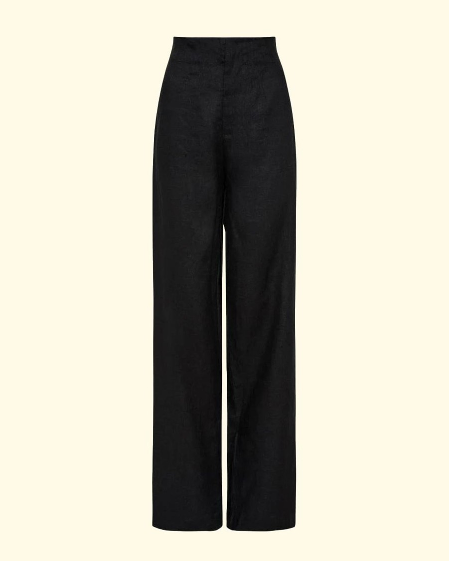 Women Faithfull the Brand Pants | Isotta Pant|Black