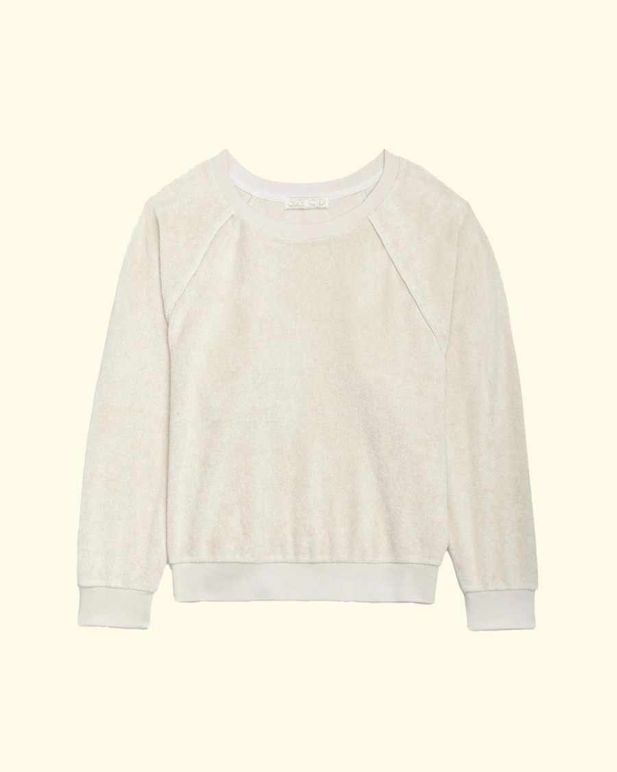 Women Suzie Kondi Sweatshirts | Saba Raglan Top|Natural