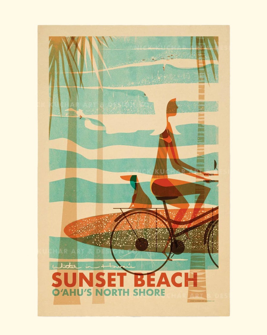 Home & Living Nick Kuchar | Sunset Beach Wahine